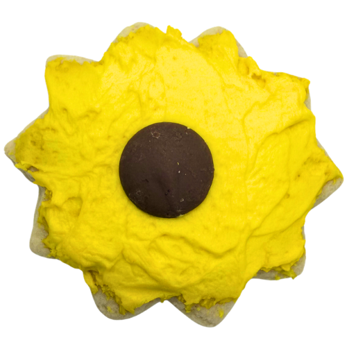 Sunflower Sugar Cookie (Icing)